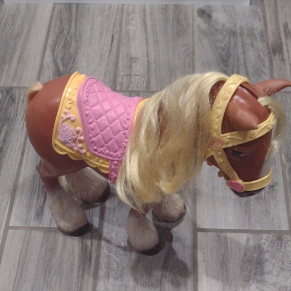 1990's Disney's Beauty and The Beast 13 Inch Philippe Horse!!
